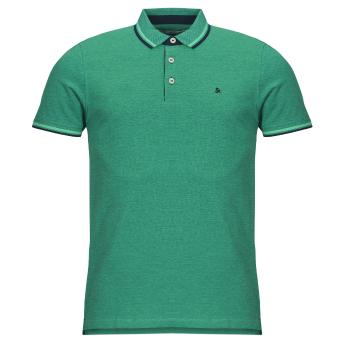 Jack & Jones  JJEPAULOS   Polokošele s krátkym rukávom Zelená