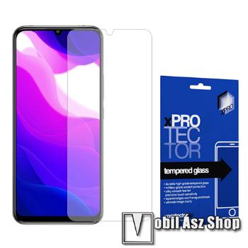 Xpro előlap védő karcálló edzett üveg - 0,33 mm vékony, 9H, Arc Edge, A képernyő sík részét védi - Xiaomi Mi 10 Lite 5G / Xiaomi Mi 10 Youth 5G / Xiaomi Mi 10 Lite Zoom - GYÁRI