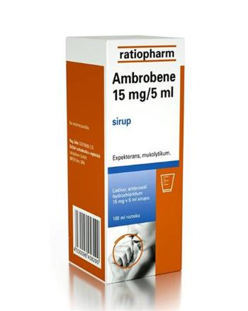 AMBROBENE 15 mg/5 ml sirup 100 ml