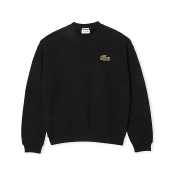 Lacoste  Loose Fit Badge Accent Sweatshirt - Noir  Mikiny Čierna