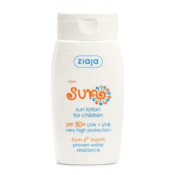 Ziaja Mlieko na opaľovanie pre deti 6M+ SPF 50+ Sun (Sun Lotion) 125 ml