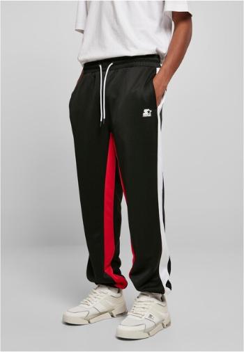 Starter Laser Track Pants black/cityred/white - XXL