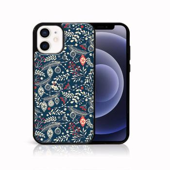 MY ART Obal s vianočným dizajnom Apple iPhone 12 mini MISTLETOE (070)
