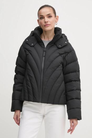 Páperová bunda MACKAGE dámska, čierna farba, zimná, oversize, HOPE