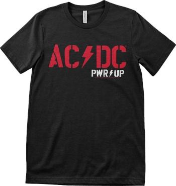 AC/DC Tričko PWR-UP Unisex Black XL