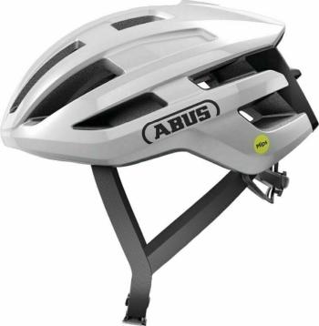 Abus PowerDome MIPS Shiny White M Prilba na bicykel