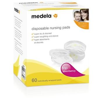 MEDELA Prsné vložky jednorazové - 60 ks (7612367043359)