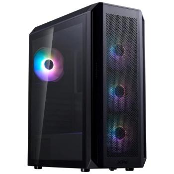 ADATA XPG case VALOR AIR PLUS Mid-Tower, bez zdroja, 4x 120mm Fan, Čierna