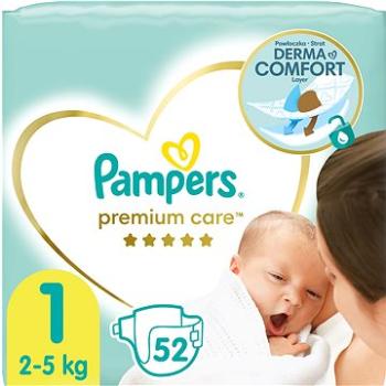 PAMPERS Premium Care veľkosť 1 (52 ks) (8001841104751)