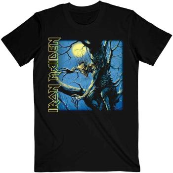 Iron Maiden Tričko Fear of the Dark Album Tracklisting Unisex Black 2XL