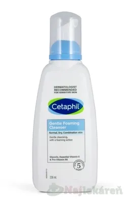 CETAPHIL jemná čistiaca pena 236ml