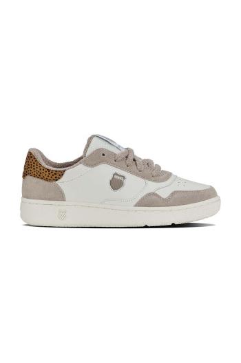 Kožené tenisky K-Swiss SLAMMSHIELD II béžová farba, 94312.185.M