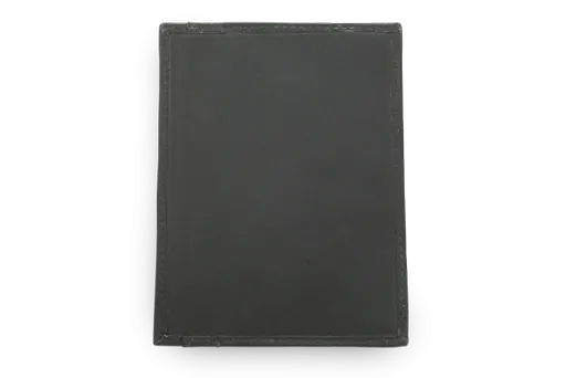 Čierna kožená dokladovka 514-0340-60,skl.