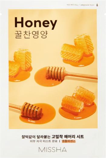 Missha Vyživujúca pleťová maska Honey Airy Fit (Sheet Mask) 19 g