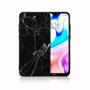 MY ART Ochranný obal Xiaomi Redmi 8 -BLACK MARBLE (142)