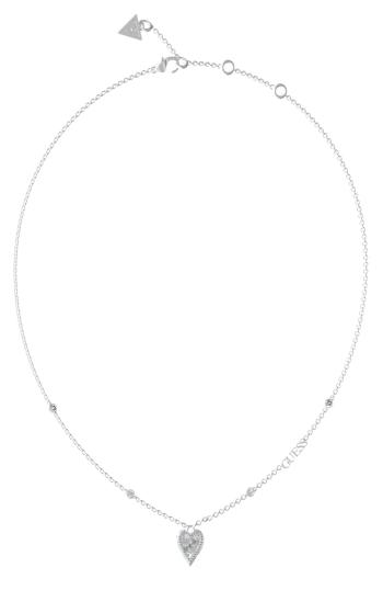 Guess Dámsky oceľový náhrdelník Love Me Tender JUBN03241JWRHT/U