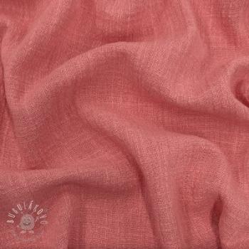 Bavlnená látka SLUB WASHED rose