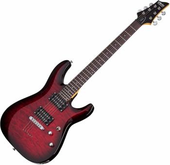 Schecter C-6 Plus See-Thru Cherry Burst Elektrická gitara