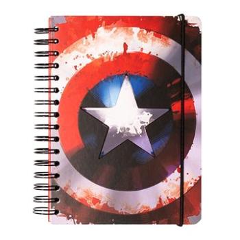 Marvel – Captain America – zápisník (08435497235338)