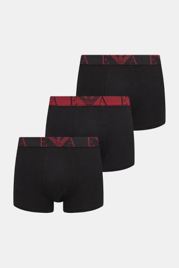 Boxerky Emporio Armani Underwear 3-pak červená farba, EM000259 AF10778