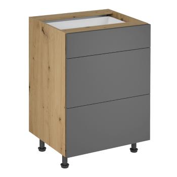 Spodná skrinka LANGEN D60S3 - PUSH OPEN Tempo Kondela