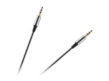 Kábel REBEL RB-6008-100-B JACK 3.5 konektor/JACK 3.5 konektor 1m
