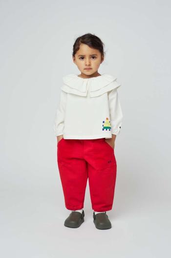 Bavlnená košeľa pre bábätká Bobo Choses béžová farba