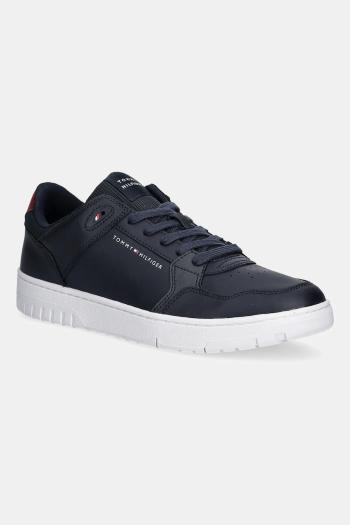 Tenisky Tommy Hilfiger TH BASKET CORE LITE LTH MIX tmavomodrá farba, FM0FM05518