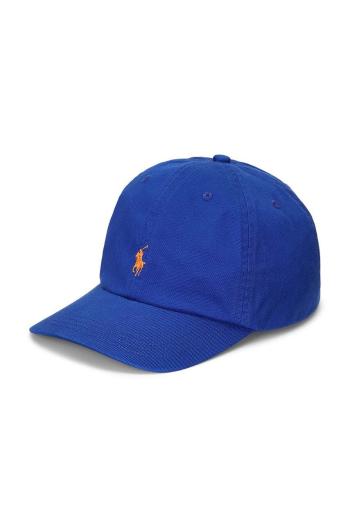 Detská bavlnená šiltovka Polo Ralph Lauren jednofarebná