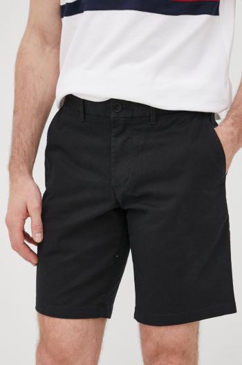 Šortky Tommy Hilfiger Brooklyn 1985 pánske, čierna farba,, MW0MW23563