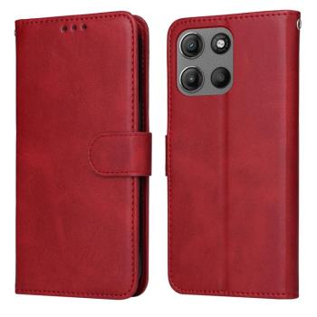 SMOOTH Peňaženkové puzdro pre Motorola Moto G15 / G15 Power červený