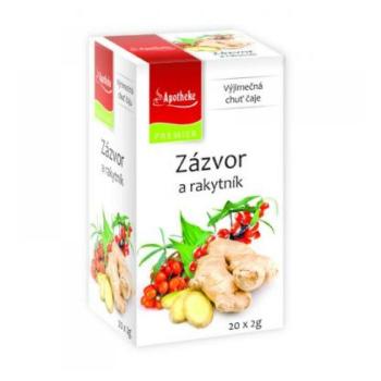 APOTHEKE Zázvor a rakytník 20x2 g