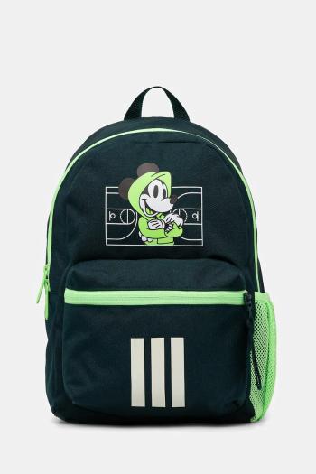 Detský ruksak adidas Performance zelená farba, malý, s potlačou, JM1824