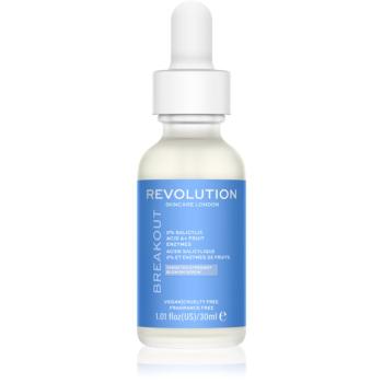 Revolution Skincare Super Salicylic 2% Salicylic Acid & Fruit Enzymes sérum na regeneráciu mastnej a problematickej pleti 30 ml