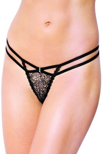 Erotické tangá 2450 black