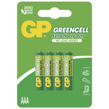 GP BATERIE GREENCELL AAA, 4KS BLISTER, B1211