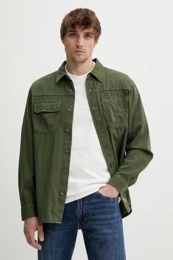 Rifľová košeľa Levi's voľný strih, s klasickým golierom