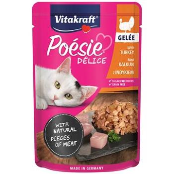 Vitakraft Cat mokré krmivo Poésie Délice Gelee morčacie 85 g (4008239597922)