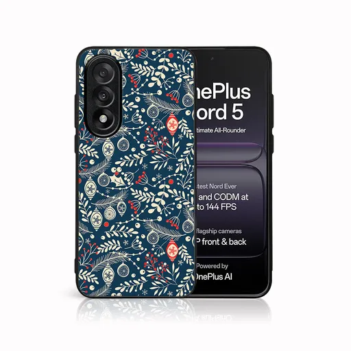 MY ART Kryt s vianočným dizajnom OnePlus Nord 5 5G MISTLETOE (070)