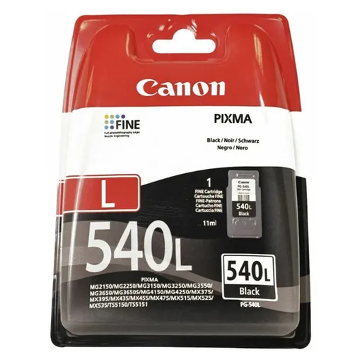 CANON PG-540L BK - originálna cartridge, čierna, 11ml
