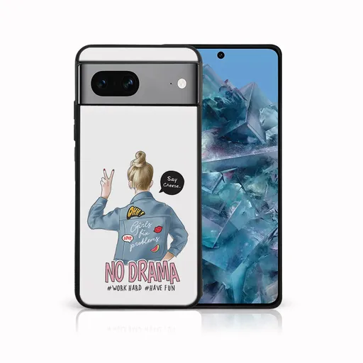 MY ART Ochranný kryt pre Google Pixel 8 NO DRAMA (138)