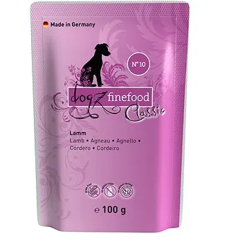 Dogz finefood – s jahňacím mäsom 100 g (4260101763501)