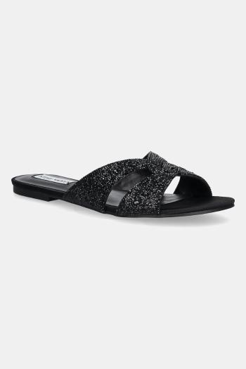 Šľapky Steve Madden Musa čierna farba, SM11003835