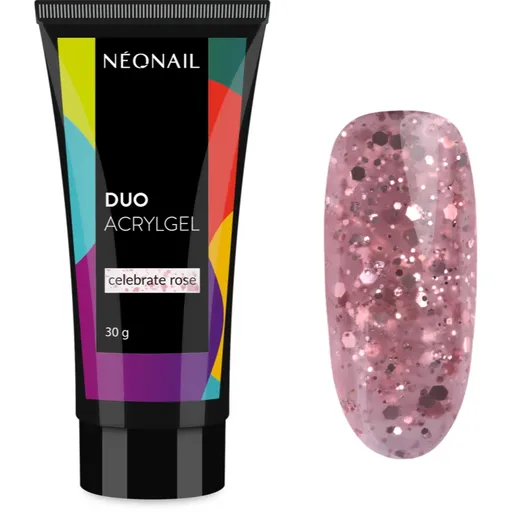 NEONAIL Duo Acrylgel Celebrate Rose gél pre modeláž nechtov 30 g