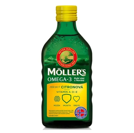 MÖLLER´S Omega 3 Citrón 250 ml
