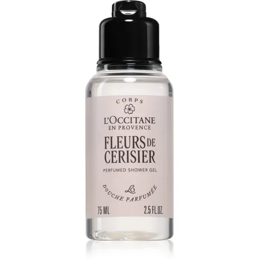 L’Occitane Fleurs de Cerisier sprchový gél s parfumáciou kvet čerešne 75 ml