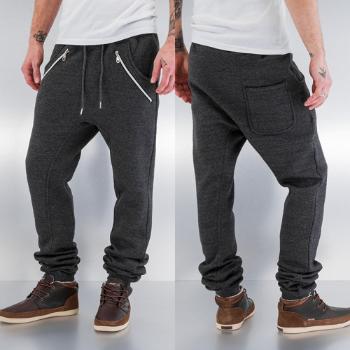 Just Rhyse Rasco Zip Sweat Pants Antracite Melange - 2XL