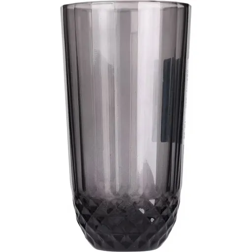 Pohár z dymovo zafarbeného skla, 345 ml, L