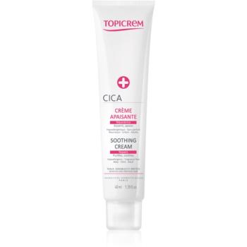 Topicrem CICA Soothing Cream intenzívny obnovujúci krém pre podráždenú pokožku 40 ml