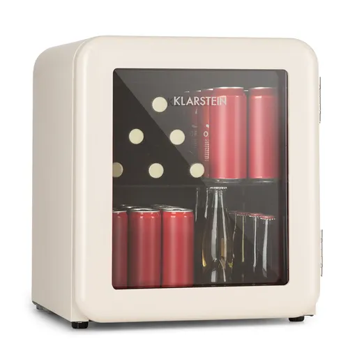 Klarstein PopLife 48, chladnička na nápoje, chladnička, 48 l, 0-10°C, retro dizajn